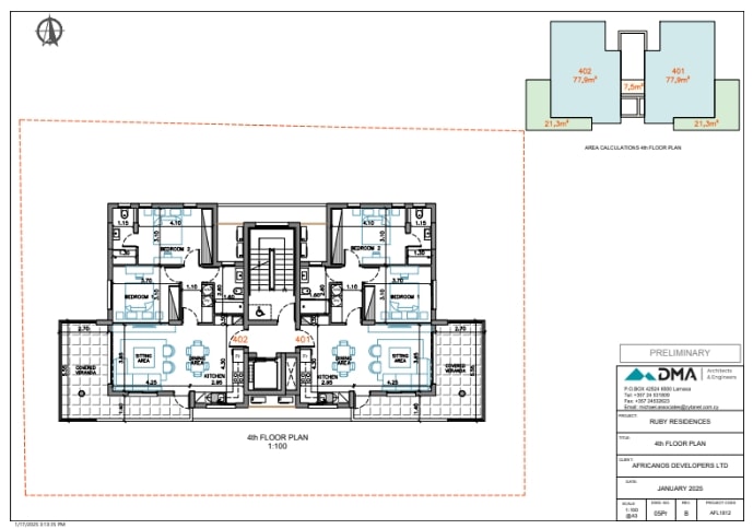 Image No.7-Appartement de 2 chambres à vendre à Larnaca