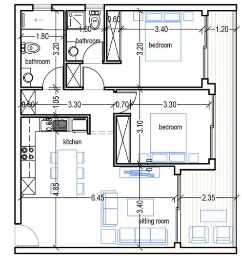 Image No.16-2 Bed Apartment for sale