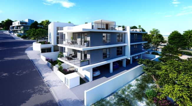 Image No.3-Appartement de 3 chambres à vendre à Paphos