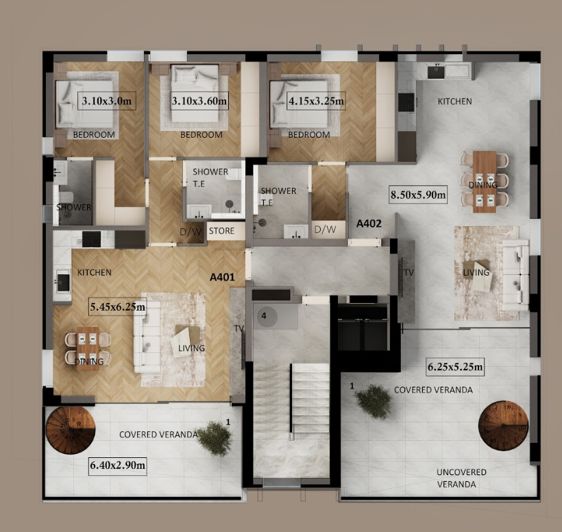 Image No.22-2 Bed Property for sale