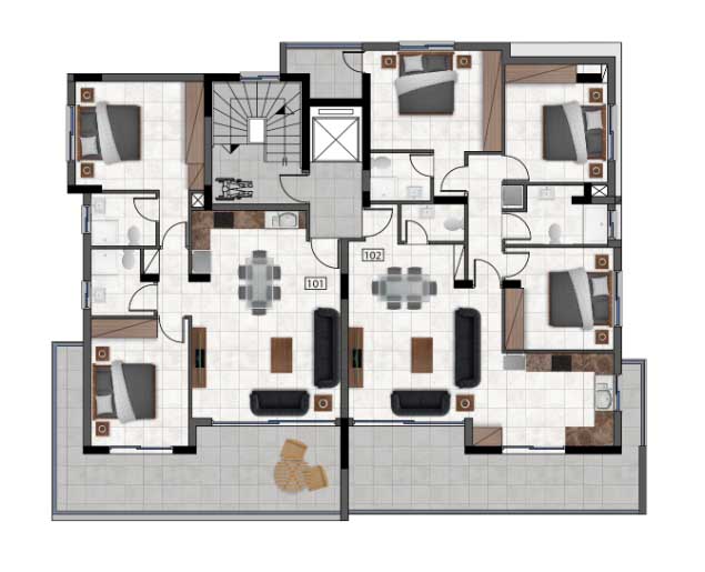 Image No.8-Appartement de 3 chambres à vendre à Limassol