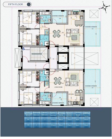Image No.12-Appartement de 2 chambres à vendre à Larnaca