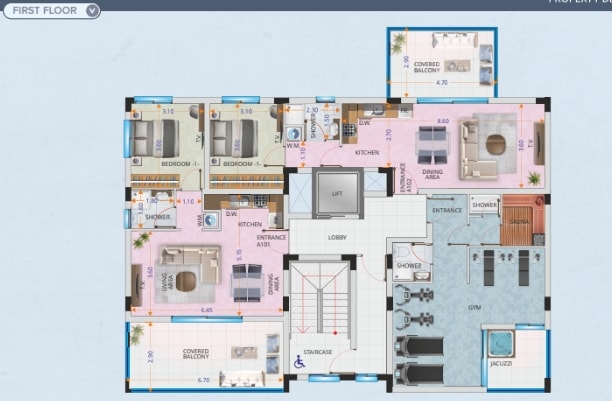 Image No.9-1 Bed Apartment for sale