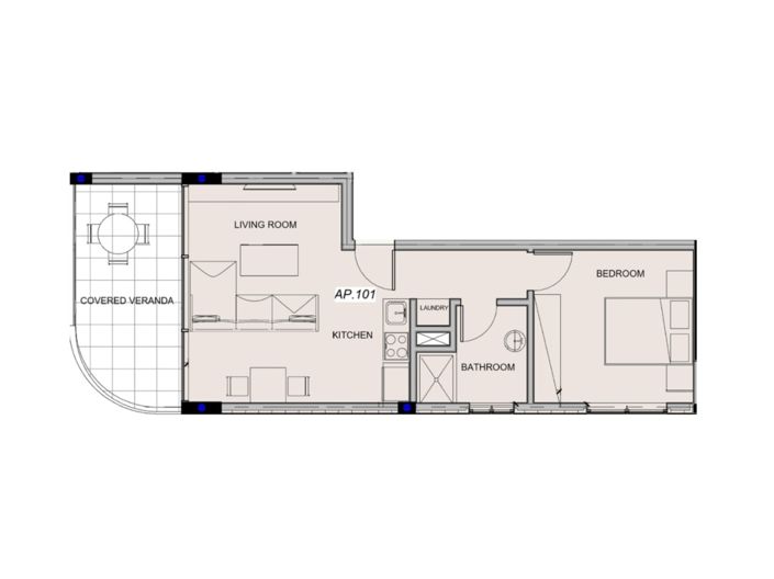 Image No.5-Appartement de 1 chambre à vendre à Limassol