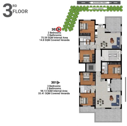 Image No.6-2 Bed Property for sale