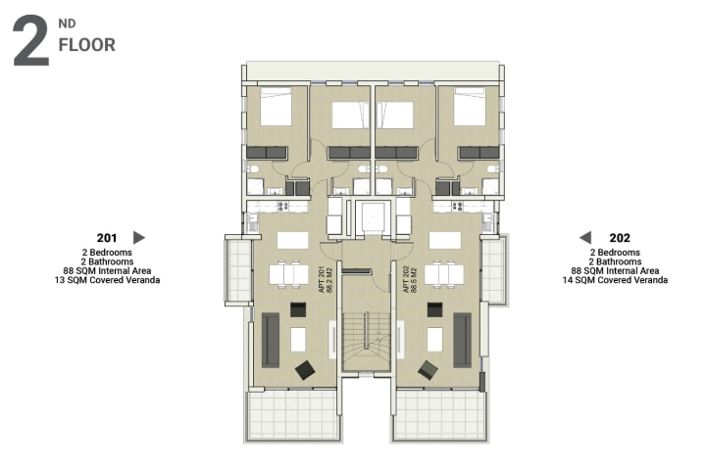Image No.8-Appartement de 2 chambres à vendre à Larnaca