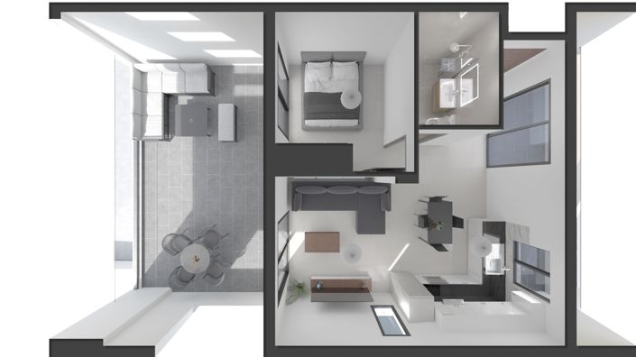 Image No.8-Appartement de 1 chambre à vendre à Paphos