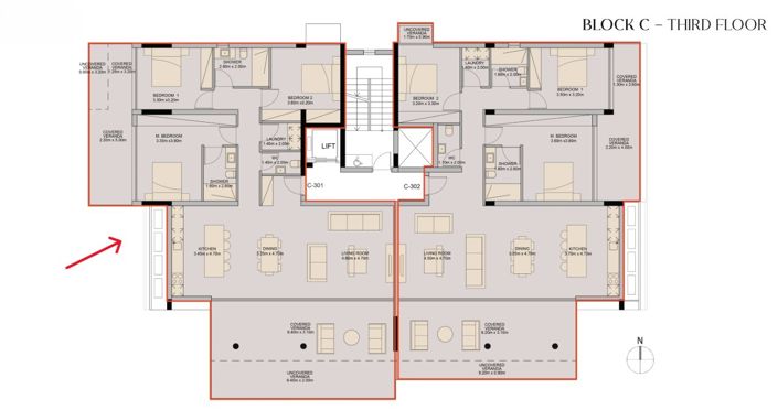 Image No.11-3 Bed Apartment for sale