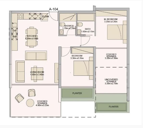 Image No.9-2 Bed Apartment for sale