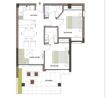 Image No.8-2 Bed Apartment for sale