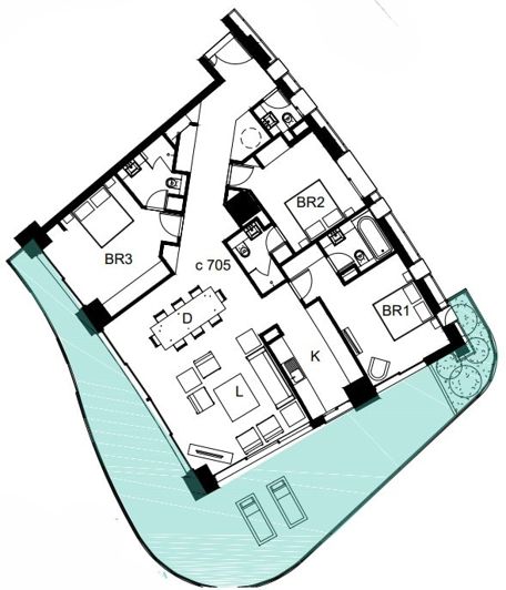 Image No.17-Appartement de 3 chambres à vendre à Limassol