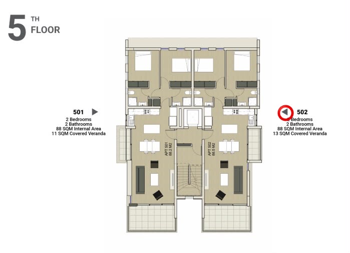 Image No.9-Propriété de 2 chambres à vendre à Larnaca
