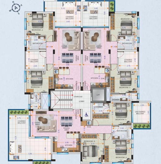Image No.17-Appartement de 3 chambres à vendre à Aradippou