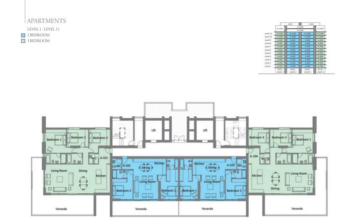 Image No.19-2 Bed Apartment for sale