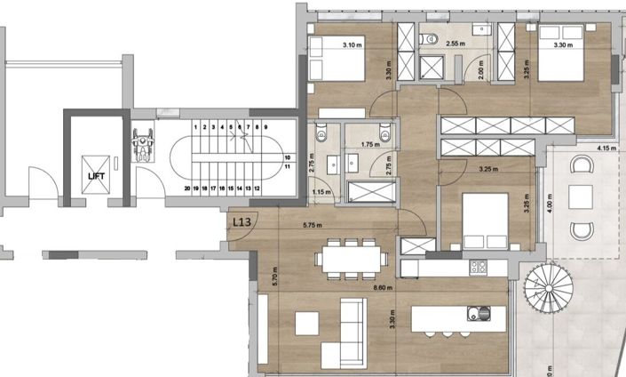 Image No.12-Propriété de 3 chambres à vendre à Limassol