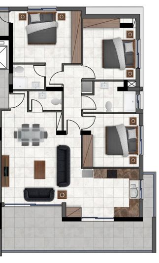 Image No.10-3 Bed Apartment for sale