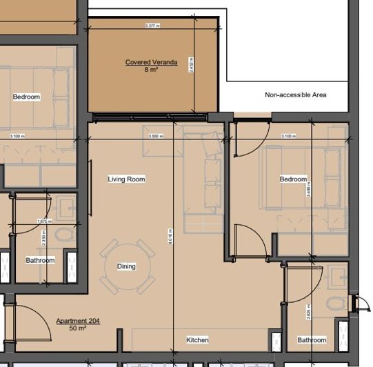 Image No.21-Appartement de 1 chambre à vendre à Limassol