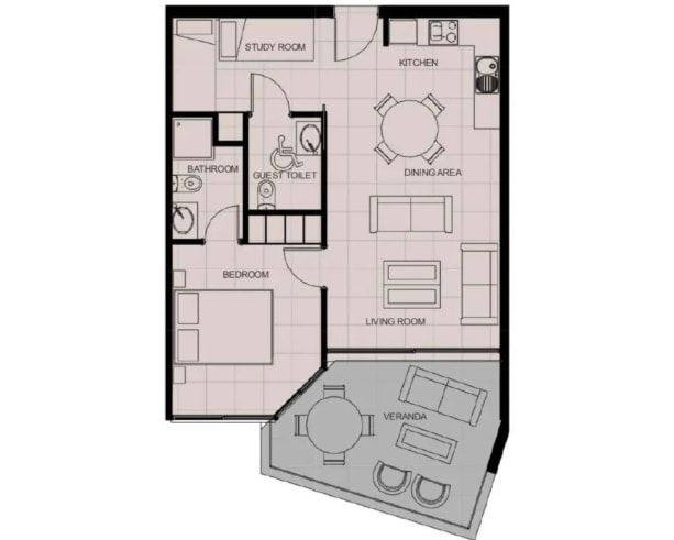 Image No.15-1 Bed Property for sale