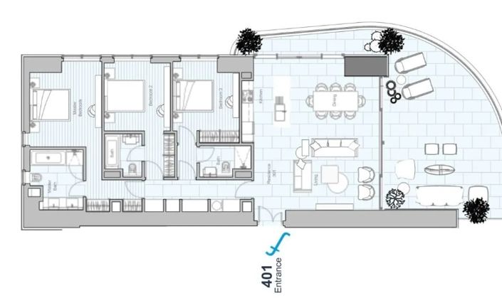 Image No.10-3 Bed Apartment for sale