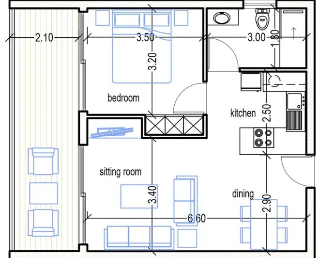 Image No.17-1 Bed Apartment for sale