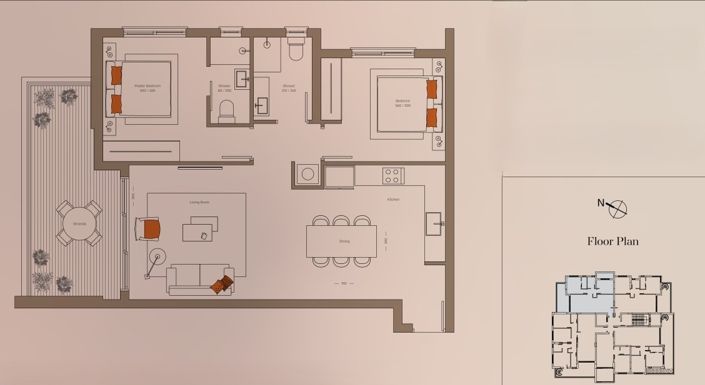 Image No.22-Appartement de 2 chambres à vendre à Limassol