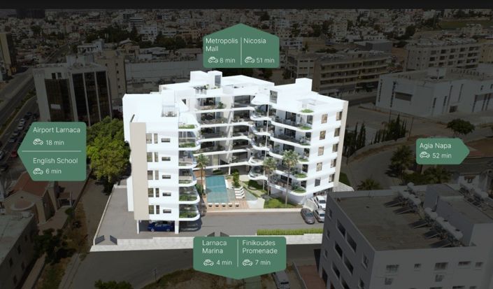 Image No.12-Appartement de 1 chambre à vendre à Larnaca