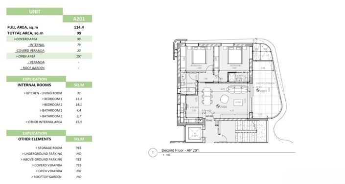 Image No.19-2 Bed Apartment for sale