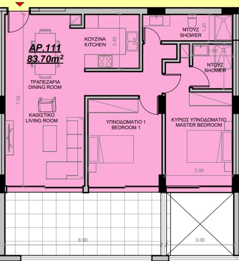 Image No.16-2 Bed Apartment for sale