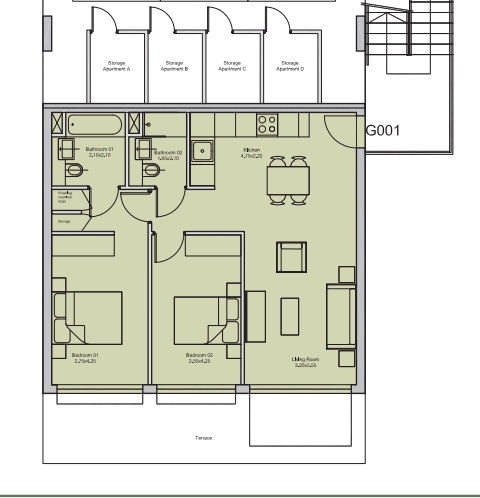 Image No.14-Appartement de 2 chambres à vendre à Asomatos