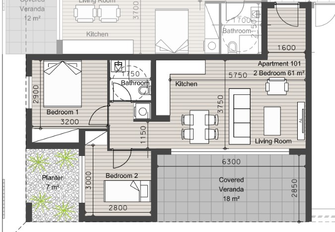 Image No.22-2 Bed Apartment for sale