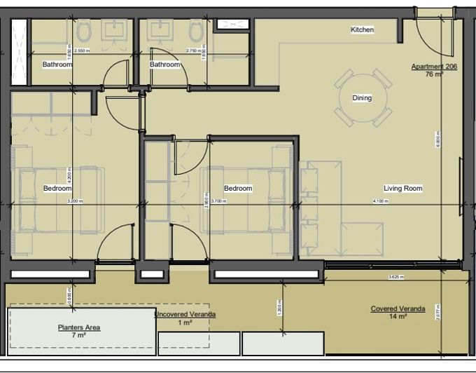 Image No.21-2 Bed Apartment for sale