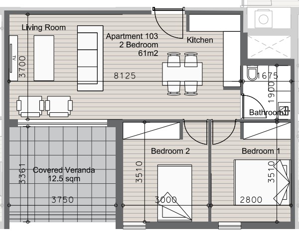 Image No.16-2 Bed Apartment for sale
