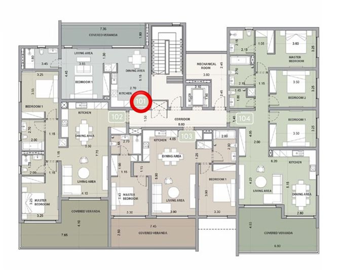 Image No.18-1 Bed Studio for sale