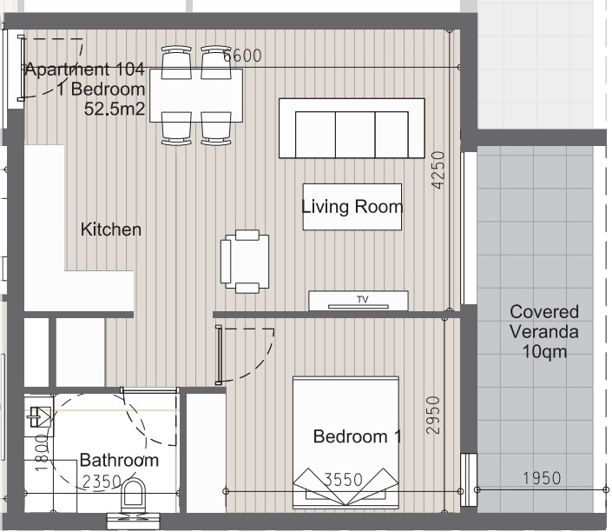 Image No.6-Appartement de 1 chambre à vendre à Limassol