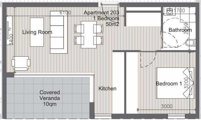 Image No.6-1 Bed Apartment for sale