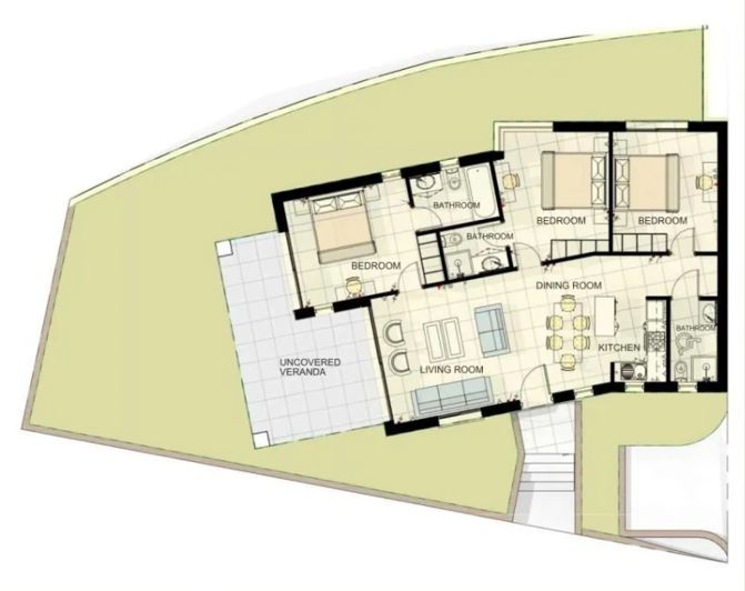 Image No.15-3 Bed Apartment for sale