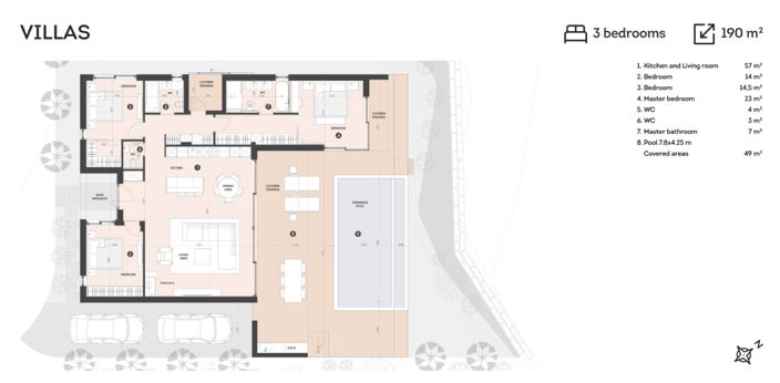 Image No.12-3 Bed Villa for sale