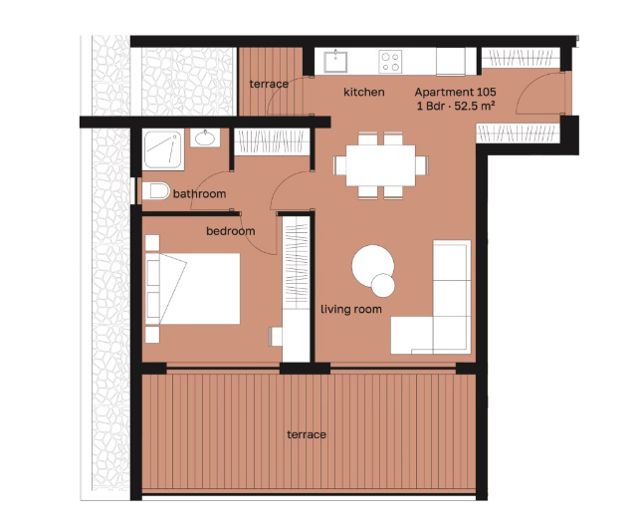 Image No.20-1 Bed Apartment for sale