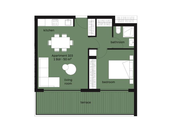 Image No.18-1 Bed Apartment for sale