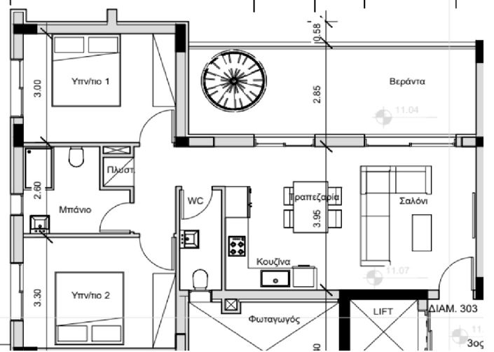 Image No.9-Propriété de 2 chambres à vendre à Ypsonas