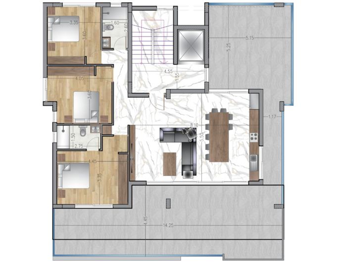 Image No.8-Propriété de 3 chambres à vendre à Limassol