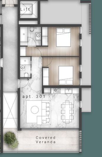 Image No.15-Propriété de 2 chambres à vendre à Paphos