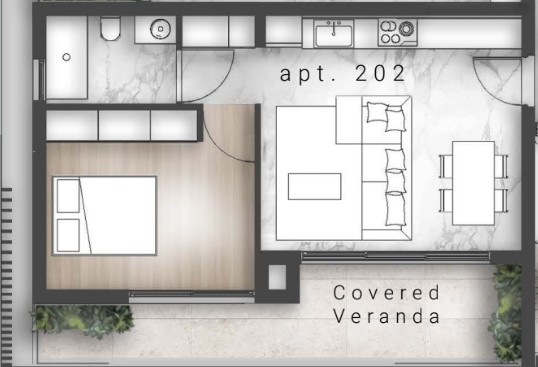 Image No.15-Appartement de 1 chambre à vendre à Paphos