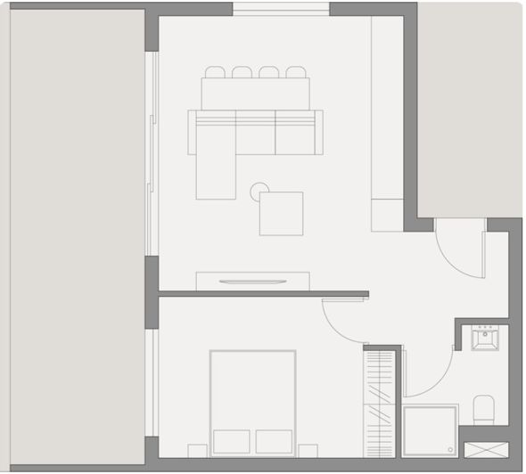 Image No.14-1 Bed Apartment for sale