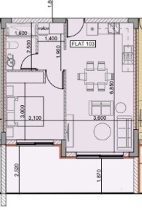 Image No.11-1 Bed Apartment for sale