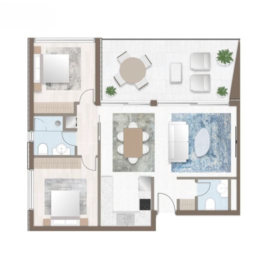 Image No.9-1 Bed Apartment for sale