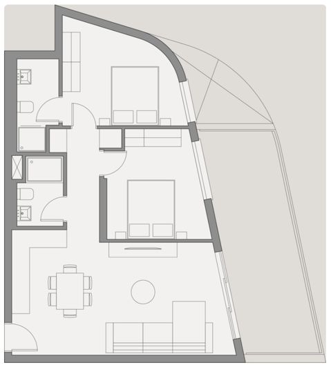 Image No.14-2 Bed Apartment for sale