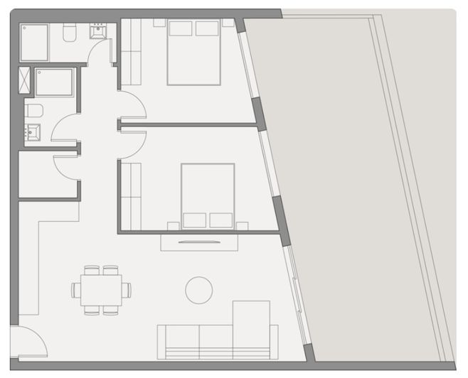 Image No.14-2 Bed Apartment for sale