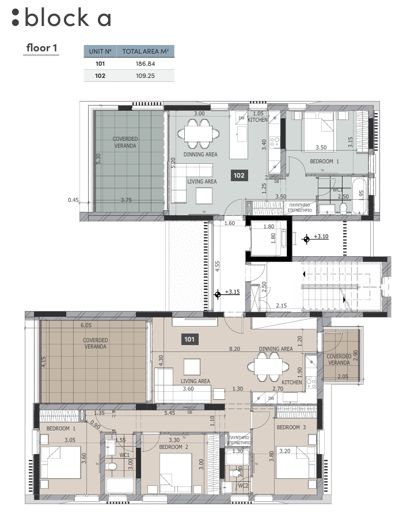 Image No.20-3 Bed Apartment for sale