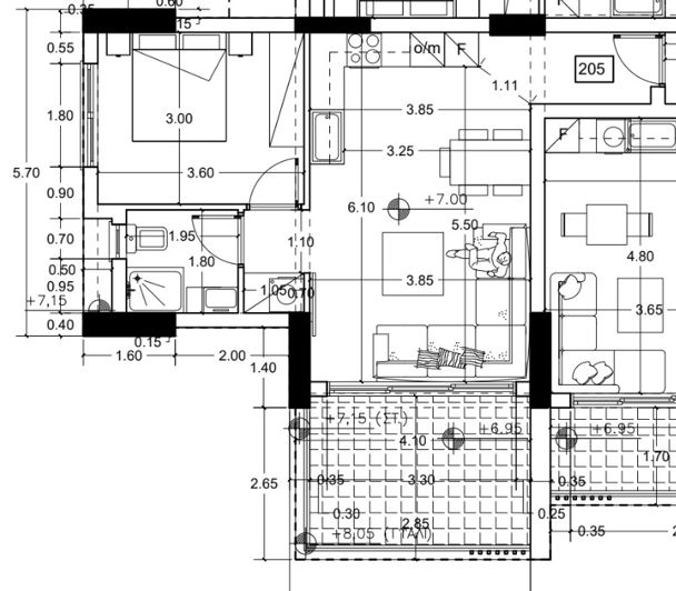 Image No.12-Appartement de 1 chambre à vendre à Limassol